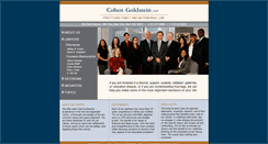 Desktop Screenshot of cohengoldsteinllp.com